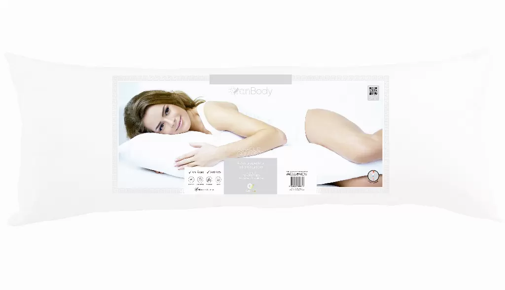Travesseiro AntialÃ©rgico 130 x 40 cm LavÃ¡vel - Body