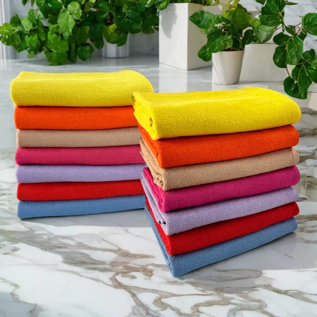 Kit 2 Toalhas de Banho ClÃ¡ssica Ã“tima AbsorÃ§Ã£o 60cm x 115cm 